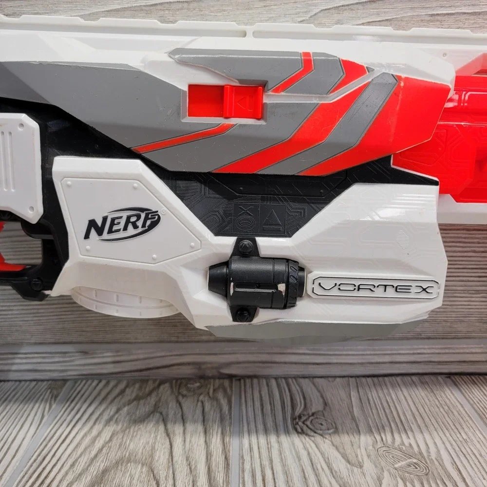 Nerf Vortex Pyragon Foam Disc‎ Blaster Play Toy Combat Gun Disc Shooter
